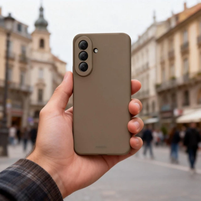 Чохол Tech-Protect Icon для Samsung Galaxy A57 5G Brown (5906302392049)