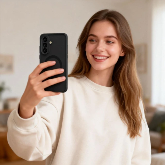 Чохол Tech-Protect MagMat для Samsung Galaxy A57 5G Matte Black with MagSafe (5906302392100)