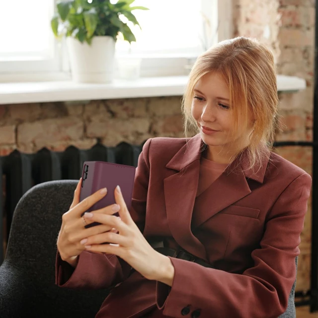 Чехол Tech-Protect Wallet для Samsung Galaxy A57 5G Mulberry (5906302392162)