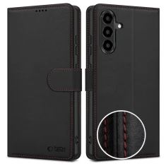Чохол Tech-Protect Wallet для Samsung Galaxy A57 5G Black/Red (5906302392186)