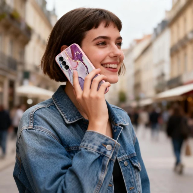 Чохол Tech-Protect Icon для Samsung Galaxy A37 5G Marble (5906302392308)