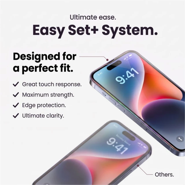 Захисне скло Tech-Protect Easy Set+ (3 pack) для Samsung Galaxy A27 Clear (5906302392438)