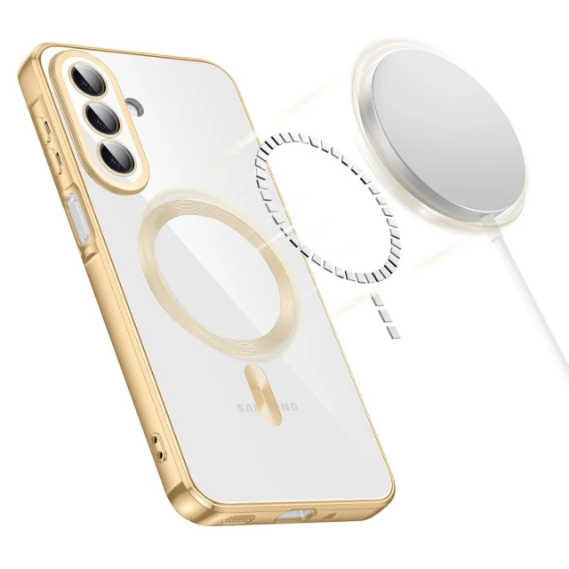 Чохол Tech-Protect Magflex для Samsung Galaxy A27 5G Shiny Gold with MagSafe (5906302392544)