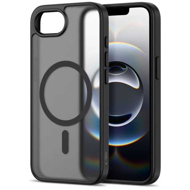 Чохол Tech-Protect Basicmag для iPhone 16e / 17e Matte Black with MagSafe (5906302392612)