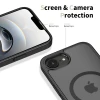 Чохол Tech-Protect Basicmag для iPhone 16e / 17e Matte Black with MagSafe (5906302392612)