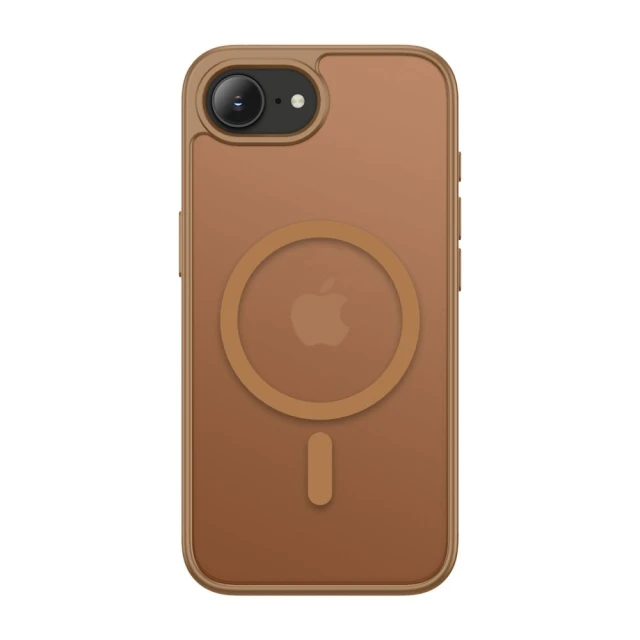 Чохол Tech-Protect Basicmag для iPhone 16e / 17e Matte Brown with MagSafe (5906302392629)