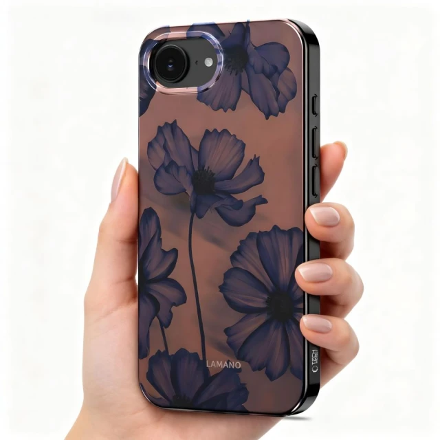 Чохол Tech-Protect Lamano для iPhone 16e / 17e Velvet Night with MagSafe (5906302392643)