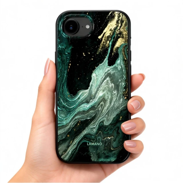 Чохол Tech-Protect Lamano для iPhone 16e / 17e Verde Aura with MagSafe (5906302392650)