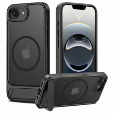 Чохол Tech-Protect MagRack для iPhone 16e / 17e Matte Black with MagSafe (5906302392674)