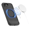 Чехол Tech-Protect MagRack для iPhone 16e / 17e Matte Black with MagSafe (5906302392674)