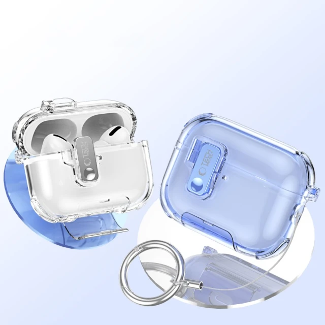 Чохол для навушників Tech-Protect Bounce Pro для AirPods Pro 3 Clear (5906302392681)