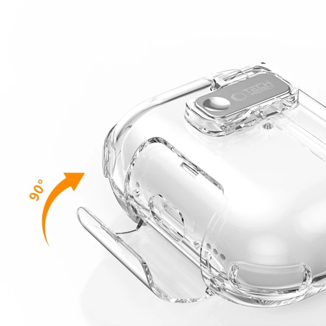 Чохол для навушників Tech-Protect Bounce Pro для AirPods Pro 3 Lavender (5906302392704)