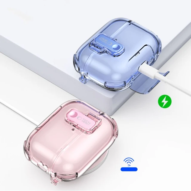 Чохол для навушників Tech-Protect Bounce Pro для AirPods Pro 3 Pink (5906302392711)