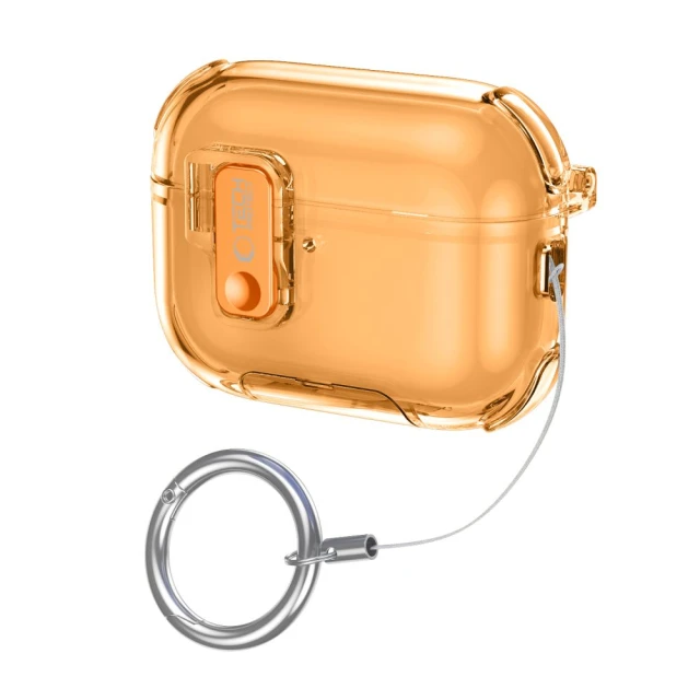 Чохол для навушників Tech-Protect Bounce Pro для AirPods Pro 3 Cosmic Orange (5906302392735)
