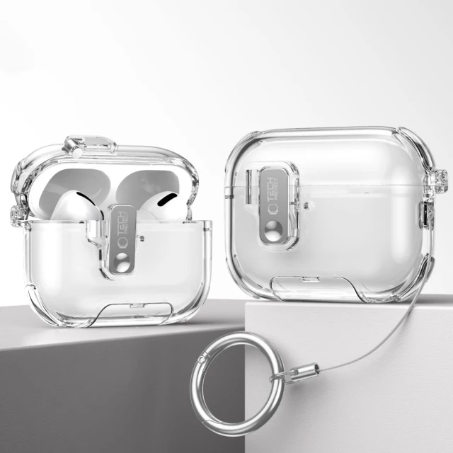 Чохол для навушників Tech-Protect Bounce Pro для AirPods Pro 3 Cosmic Orange (5906302392735)