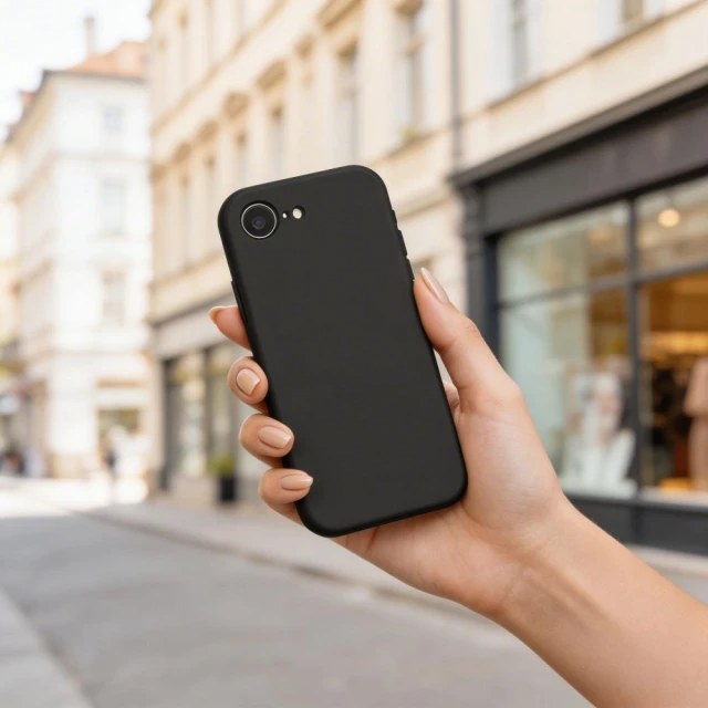 Чохол Tech-Protect Silicone для iPhone 16E / 17E Black with MagSafe (5906302392759)