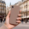 Чехол Tech-Protect Silicone для iPhone 16e / 17e Chocolate Brown with MagSafe (5906302392780)