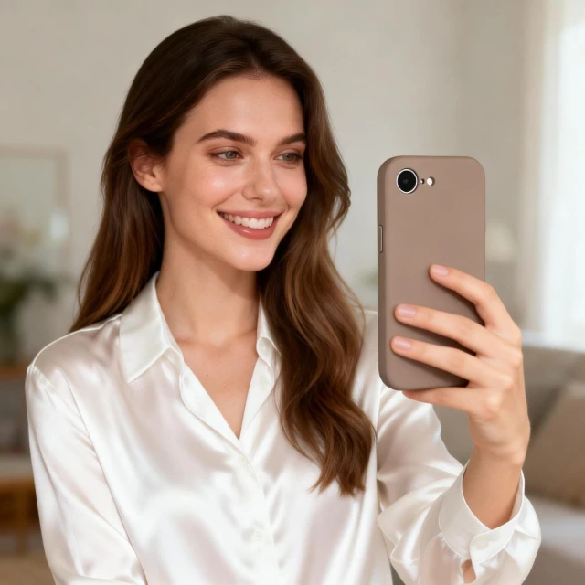 Чехол Tech-Protect Silicone для iPhone 16e / 17e Chocolate Brown with MagSafe (5906302392780)