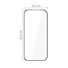 Захисне скло Tech-Protect Glass Fit+ для Google Pixel 9a / 10a Black (2 pack) (5906302392827)
