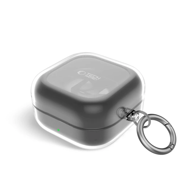 Чехол для наушников Tech-Protect Flexair для Samsung Galaxy Buds 4 / 4 Pro Clear (5906302392858)