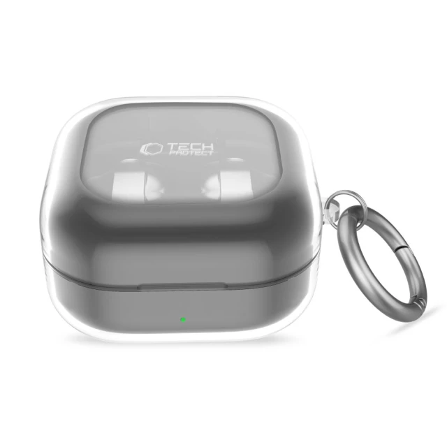 Чехол для наушников Tech-Protect Flexair для Samsung Galaxy Buds 4 / 4 Pro Clear (5906302392858)