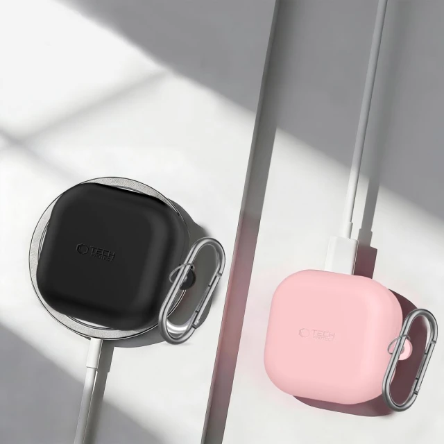 Чохол Tech-Protect Silicone Hook для Samsung Galaxy Buds 4 / 4 Pro Lavender (5906302392872)