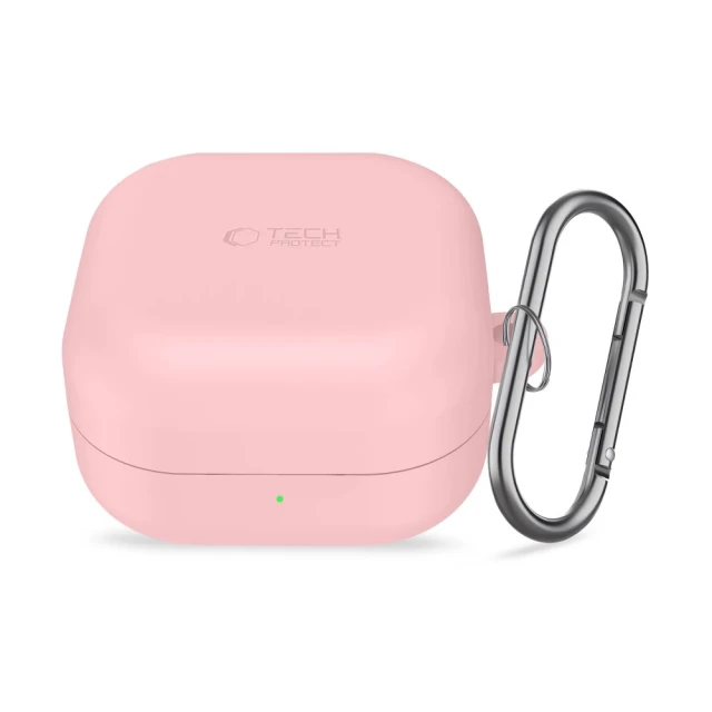 Чохол Tech-Protect Silicone Hook для Samsung Galaxy Buds 4 / 4 Pro Dusty Pink (5906302392896)