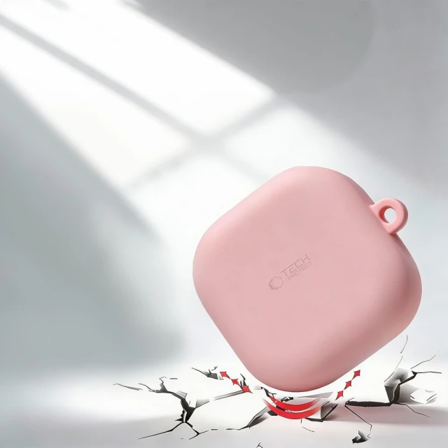 Чохол Tech-Protect Silicone Hook для Samsung Galaxy Buds 4 / 4 Pro Dusty Pink (5906302392896)