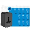 Подорожній адаптер Tech-Protect TA300 Travel Adapter EU / UK / US / AU Black (5906302392919)