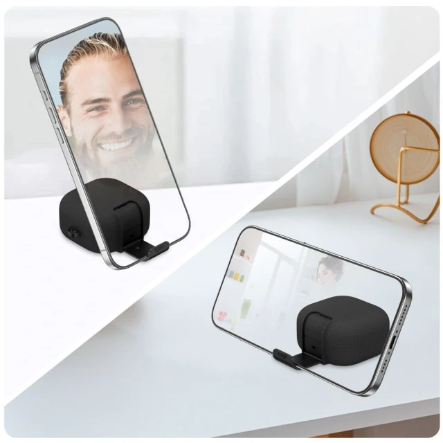 Чехол для наушников Tech-Protect Slim Hook для Samsung Galaxy Buds 4 / 4 Pro Black (5906302392940)