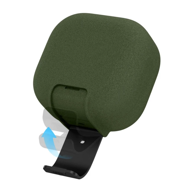 Чохол для навушників Tech-Protect Slim Hook для Samsung Galaxy Buds 4 / 4 Pro Olive Green (5906302392957)