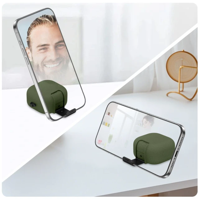 Чохол для навушників Tech-Protect Slim Hook для Samsung Galaxy Buds 4 / 4 Pro Olive Green (5906302392957)