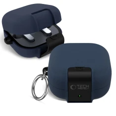 Чохол для навушників Tech-Protect Slim Hook для Samsung Galaxy Buds 4 / 4 Pro Fluffy Blue (5906302392964)