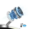 Бездротова зарядка Tech-Protect A51 ArcticBoost 3in1 Magnetic 25W Qi2.2 White with MagSafe (5906302392971)