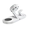 Бездротова зарядка Tech-Protect A51 ArcticBoost 3in1 Magnetic 25W Qi2.2 White with MagSafe (5906302392971)