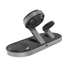 Бездротова зарядка Tech-Protect A51 ArcticBoost 3in1 Magnetic 25W Qi2.2 Black with MagSafe (5906302392988)