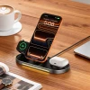 Бездротова зарядка Tech-Protect A51 ArcticBoost 3in1 Magnetic 25W Qi2.2 Black with MagSafe (5906302392988)