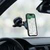 Автотримач Tech-Protect V20 ArcticBoost Magnetic Dashboard & Vent Wireless Charger 25W Qi2.2 Black (5906302392995)