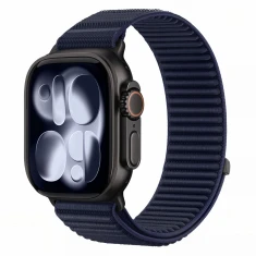Ремешок Tech-Protect Nylonloop для Apple Watch Ultra 3/2/1 49 mm | Series 11/10 46 mm | Series 9/8/7/6/5/4/SE 45 mm | 44 mm Navy (5906302398898)