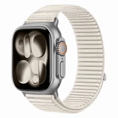 Ремешок Tech-Protect Nylonloop для Apple Watch Ultra 3/2/1 49 mm | Series 11/10 46 mm | Series 9/8/7/6/5/4/SE 45 mm | 44 mm Starlight (5906302398904)