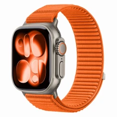Ремешок Tech-Protect Nylonloop для Apple Watch Ultra 3/2/1 49 mm | Series 11/10 46 mm | Series 9/8/7/6/5/4/SE 45 mm | 44 mm Orange (5906302398935)