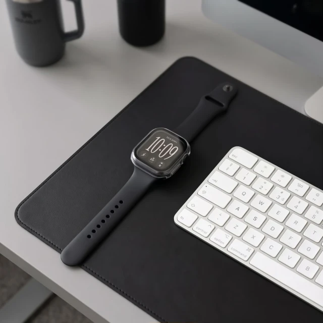 Чохол Tech-Protect Defense для Apple Watch Series 12 42 mm Black & Clear (2 pack) (5906302399048)