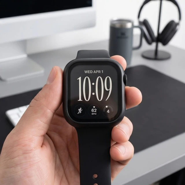 Чехол Tech-Protect Defense для Apple Watch 12 46 mm Black & Clear (2 pack) (5906302399055)