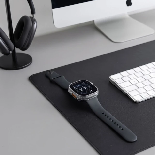 Чохол Tech-Protect Defense для Apple Watch Ultra 4 | 3 | 2 | 1 49 mm Black & Clear (2 pack) (5906302399062)