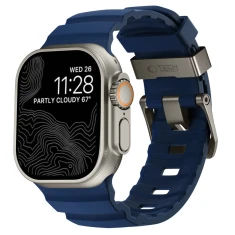 Ремешок Tech-Protect Motion для Apple Watch Ultra 3/2/1 49 mm | Series 11/10 46 mm | Series 9/8/7/6/5/4/SE 45 mm | 44 mm Nautical Blue (5906302399093)