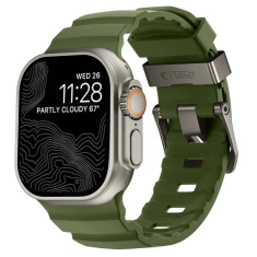 Ремешок Tech-Protect Motion для Apple Watch Ultra 3/2/1 49 mm | Series 11/10 46 mm | Series 9/8/7/6/5/4/SE 45 mm | 44 mm Tactical Green (5906302399109