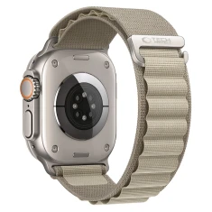 Ремешок Tech-Protect Nylon Pro для Apple Watch Ultra 3/2/1 49 mm | Series 12/11/10 46 mm | Series 9/8/7/6/5/4/SE 45 mm | 44 mm Silver/Olive (590630239