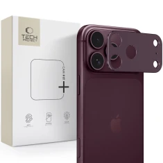 Захисне скло для камери Tech-Protect Camalloy Fit+ для iPhone 18 Pro Burgundy (5906302399390)