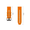 Ремінець Tech-Protect Silicone для Garmin Fenix 9 Pro | 9 | E | 8 Pro | 8 | 7 | 6 Pro | 6 | 5 (51 mm) Orange (5906302399444)