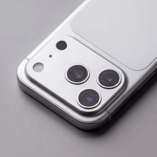Защитное стекло для камеры Tech-Protect Camalloy Fit+ для iPhone 18 Pro Max Silver (5906302399468)